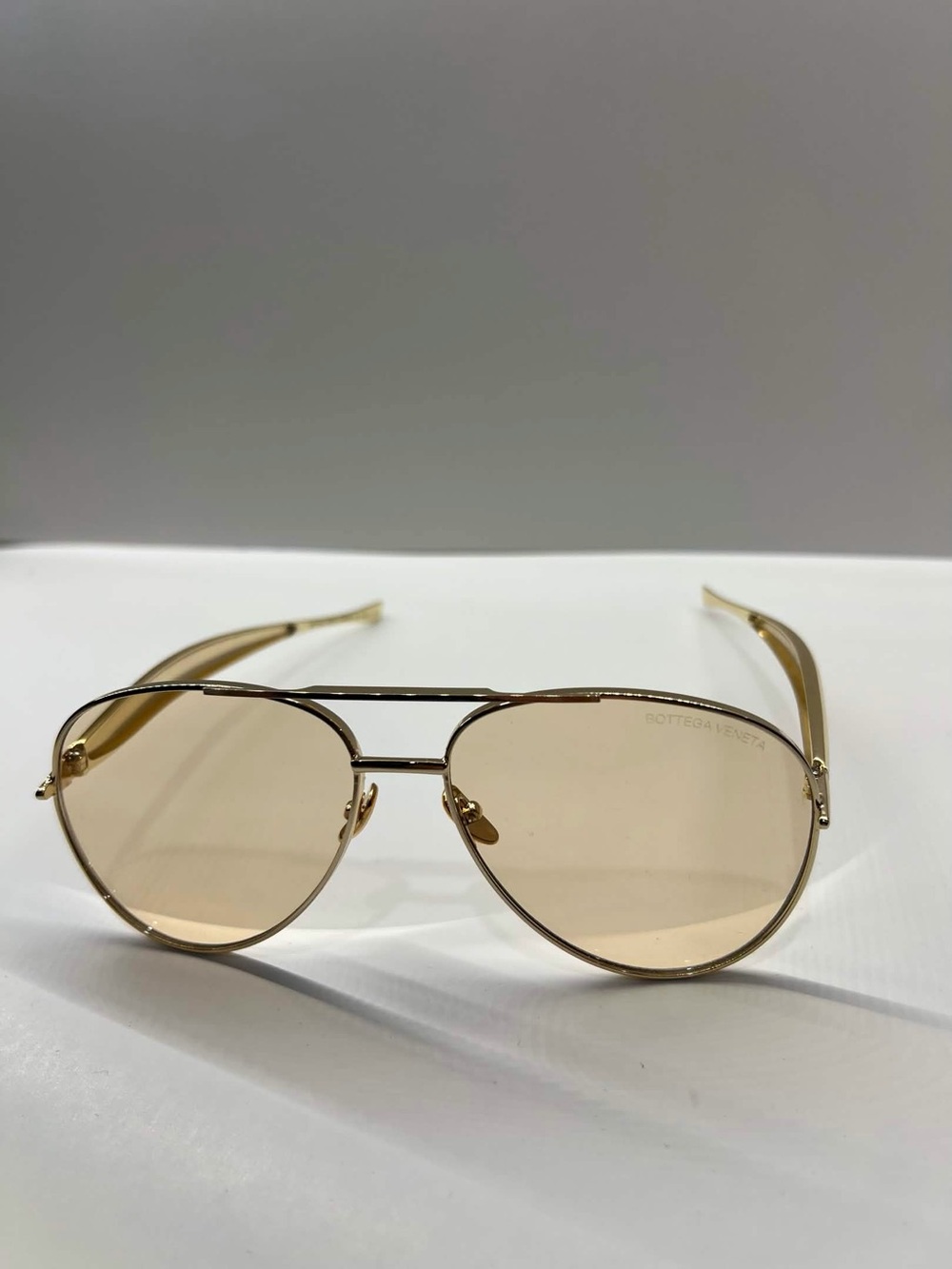 Bottega Veneta Gold Frame Sunglasses